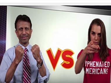 Watch: Forget policy reform, Bobby Jindal takes on 'issues' through push-ups