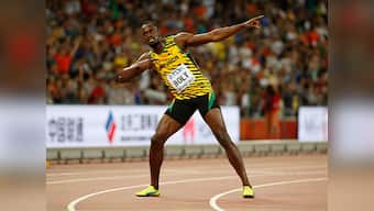 'Gatlin paid him off': Bolt laughs off cameraman crash after his gold medal run