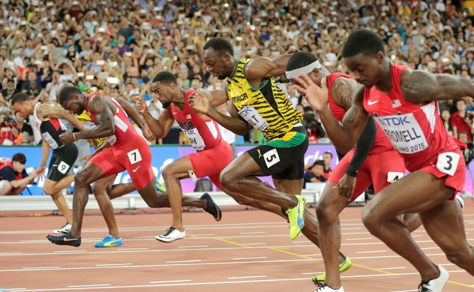 Usain Bolt takes it to the wire, wins at World Championships by just 0. ...