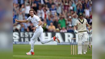 Ashes: Broad takes eight wickets as Australia disintegrate to 60 all out