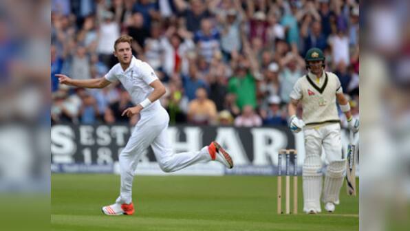 Ashes: Broad takes eight wickets as Australia disintegrate to 60 all out