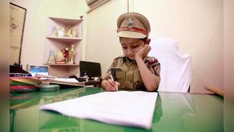 Boy suffering from cancer has wish come true, gets to be police officer for a day