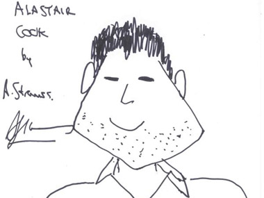 2005 and 2015 Ashes heroes draw each other for charity, and most portraits are hilarious 2005 and 2015 Ashes heroes draw each other for charity, and most portraits are hilarious