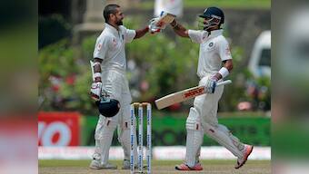 Sri Lanka vs India: Dhawan, Kohli centuries put India in driver's seat on day two