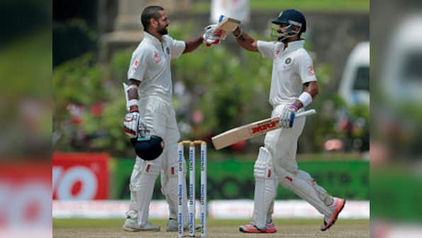 Sri Lanka vs India: Dhawan, Kohli centuries put India in driver's seat on day two