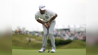 PGA Championship: Dustin Johnson sets the pace at Whistling Straits
