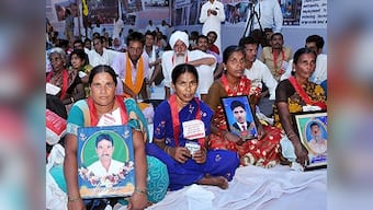 Farmers from across India converge on the capital to demand fair prices, scrapping of land bill