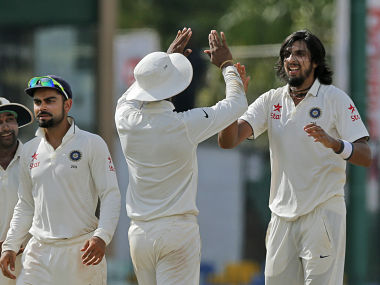 Sri Lanka fight back after Ishant five-for as 15 wickets fall on a see-saw day Sri Lanka fight back after Ishant five-for as 15 wickets fall on a see-saw day