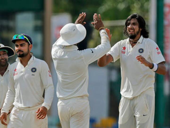 Sri Lanka fight back after Ishant five-for as 15 wickets fall on a see-saw day