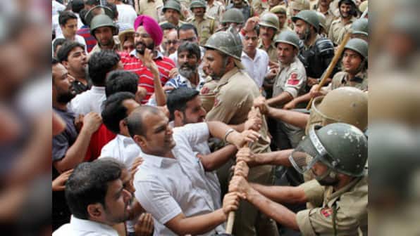 Protests erupt in J&K after burial of militants, hoisting of Pak flag near CM Mufti's residence