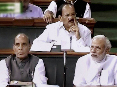 We cornered Congress on penultimate day of Monsoon session, says NDA We cornered Congress on penultimate day of Monsoon session, says NDA