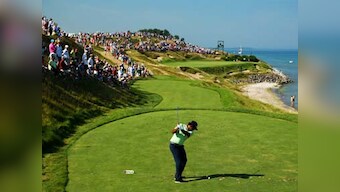 Anirban Lahiri tied for eighth after three rounds at PGA Championship
