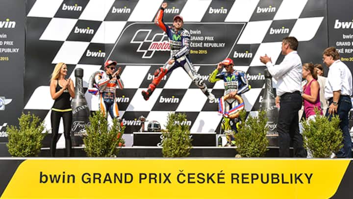MotoGP 2015: Lorenzo takes first place followed by Marquez and Rossi MotoGP 2015: Lorenzo takes first place followed by Marquez and Rossi