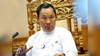 Head of Myanmar ruling party removed in power struggle