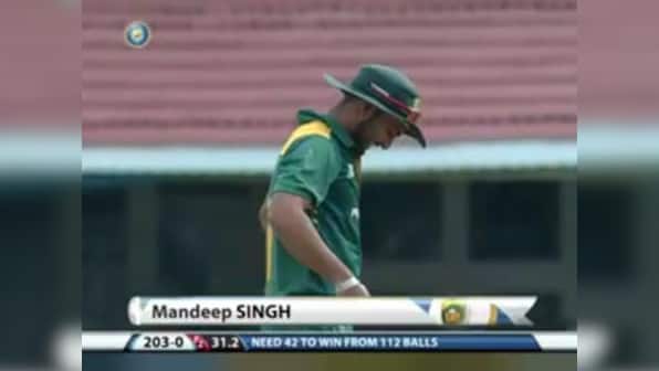 Guess who stood in for indisposed South Africa A players? India’s Mandeep Singh