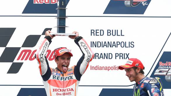 MotoGP 2015: Marc Marquez wins at Indianapolis MotoGP 2015: Marc Marquez wins at Indianapolis