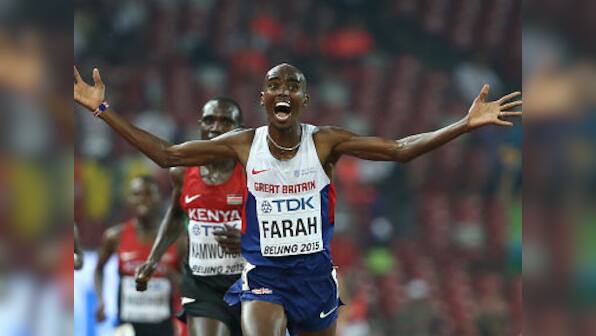 World Athletics Championships: Mo Farah creates distance running history with 5000m gold