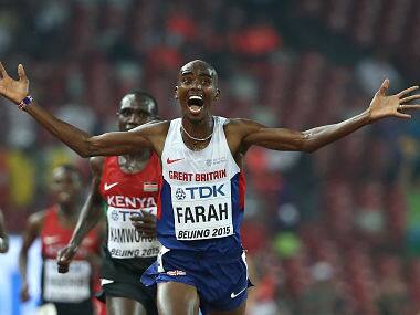 World Athletics Championships: Mo Farah creates distance running history with 5000m gold