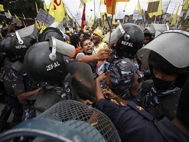 Nepal's new Constitution: Protesters clash with police, demanding Hindu state Nepal's new Constitution: Protesters clash with police, demanding Hindu state