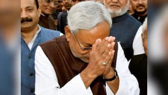 Bihar polls: BJP video of Nitish Kumar meeting tantrik goes viral, RJD calls it 'political porn'