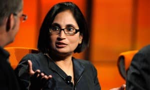 Padmasree Warrior, CTO, Cisco. Reuters