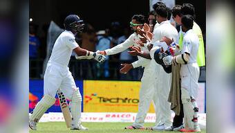 India team gives guard of honour to retiring Sangakkara