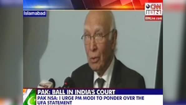 Cancellation still to be confirmed, ready to go for NSA talks: Pakistan's Sartaj Aziz