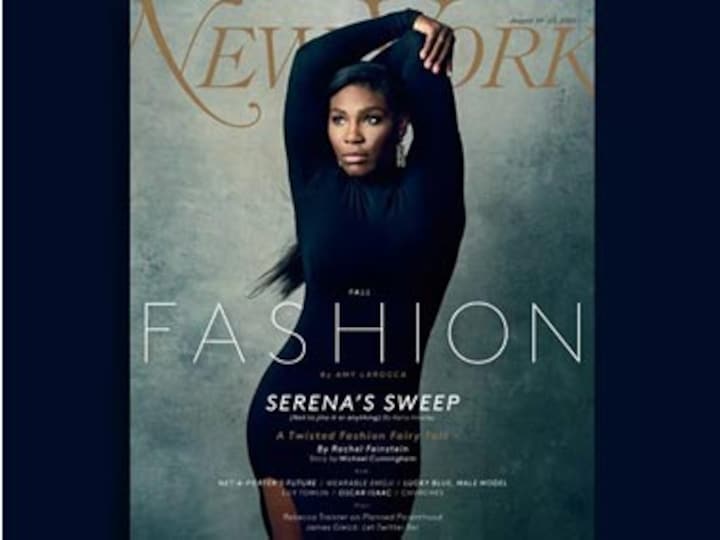 Sportswoman-cum-style icon: Serena Williams stuns in her magazine photo shoot