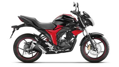 Two new colour schemes for the Suzuki Gixxer launched in India at Rs 77,166