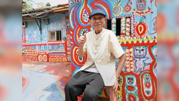 Meet 93-year-old Huang Yung-fu, the ‘Rainbow Grandpa’ who saved a Taiwan village with art