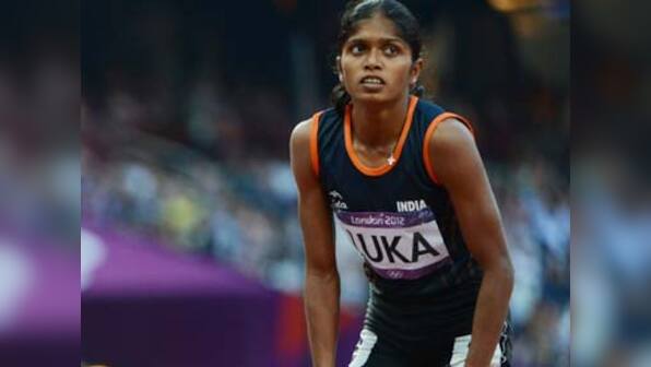 Tintu Luka crashes out of 800m event in Worlds but secures Rio 2016 berth