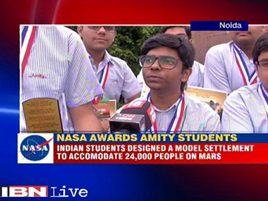 Noida school students win NASA space settlement design contest Noida school students win NASA space settlement design contest