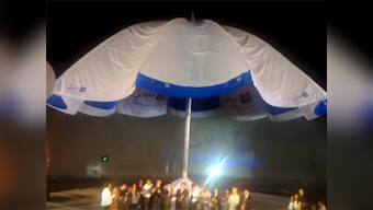 China breaks India's 2010 Guinness record for largest umbrella