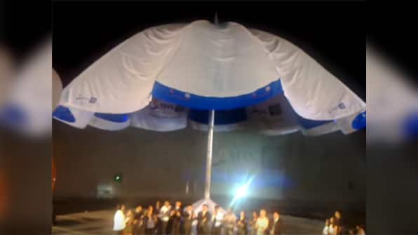 China breaks India's 2010 Guinness record for largest umbrella