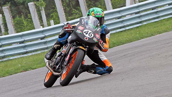 2015 MMSC FMSCI INMRC Round 3: Double win for Sarath Kumar in the Honda One-Make Championship races 2015 MMSC FMSCI INMRC Round 3: Double win for Sarath Kumar in the Honda One-Make Championship races