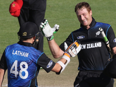 Easy does it: Guptill and Latham lead New Zealand to crushing 10-wicket win over Zimbabwe Easy does it: Guptill and Latham lead New Zealand to crushing 10-wicket win over Zimbabwe