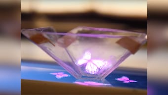 Watch: Turn basic stationary and your smartphone into a hologram projector