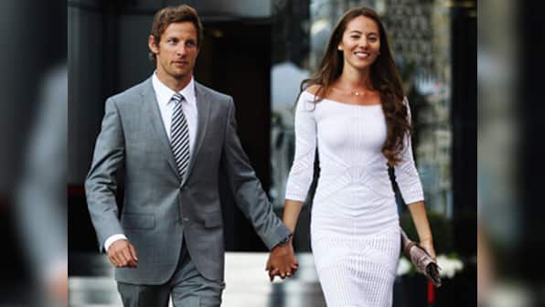 McLaren's Jenson Button, wife Jessica gassed in sleep as burglars rob their holiday home