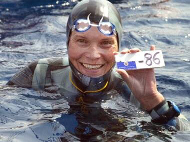 Free diving champion Molchanova feared dead in Spanish waters 