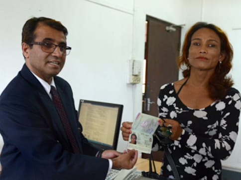 Nepal issues its first transgender passport to LGBT activist Nepal issues its first transgender passport to LGBT activist