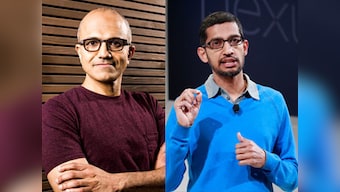 'Well deserved': Microsoft CEO Satya Nadella congratulates new Google CEO Sundar Pichai