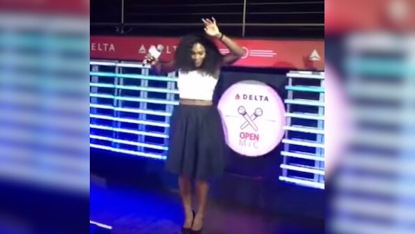 Watch Serena Williams sing 'Under the Sea' from Little Mermaid at karaoke event before US Open