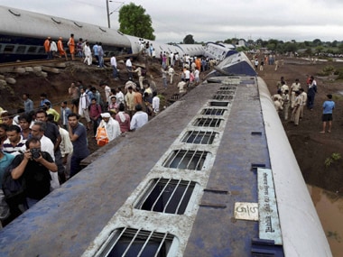 Twin train derailment claims 27 lives in MP, around 70 injured