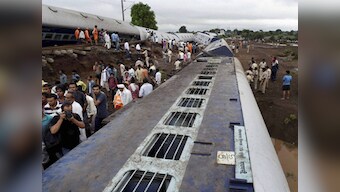Twin train derailment claims 27 lives in MP, around 70 injured