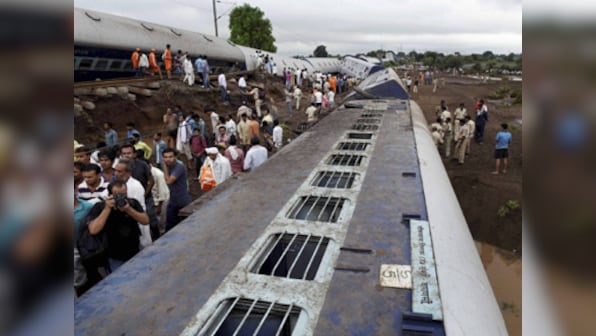 Twin train derailment claims 27 lives in MP, around 70 injured