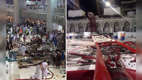Crane collapse at Grand Mosque kills 107 a fortnight before hajj begins