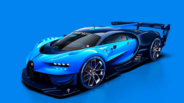 2015 Frankfurt Motor Show: Bugatti unveil the Vision Gran Turismo concept
