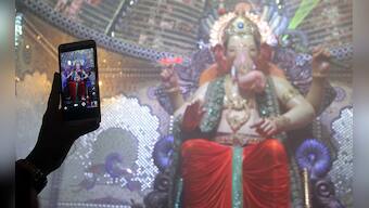 Ahead of Ganesh Chaturthi, take a look at Mumbai's iconic Lalbaugcha Raja