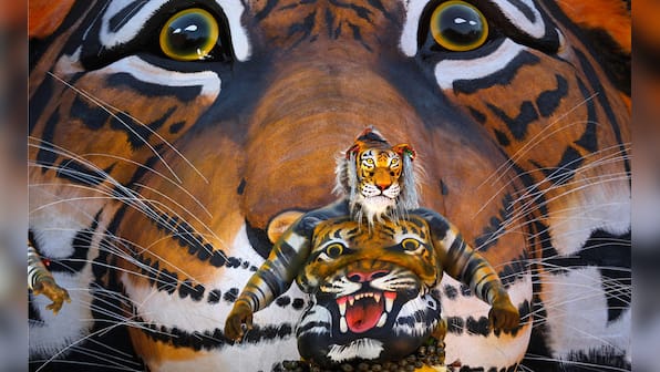 Beautiful 'Pulikali' Tiger Dance procession in Thrissur to mark Onam celebrations