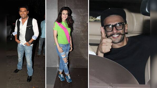 Malaika Arora Khan, Ranveer Singh among celebs spotted at Kis Kisko Pyaar Karoon screening